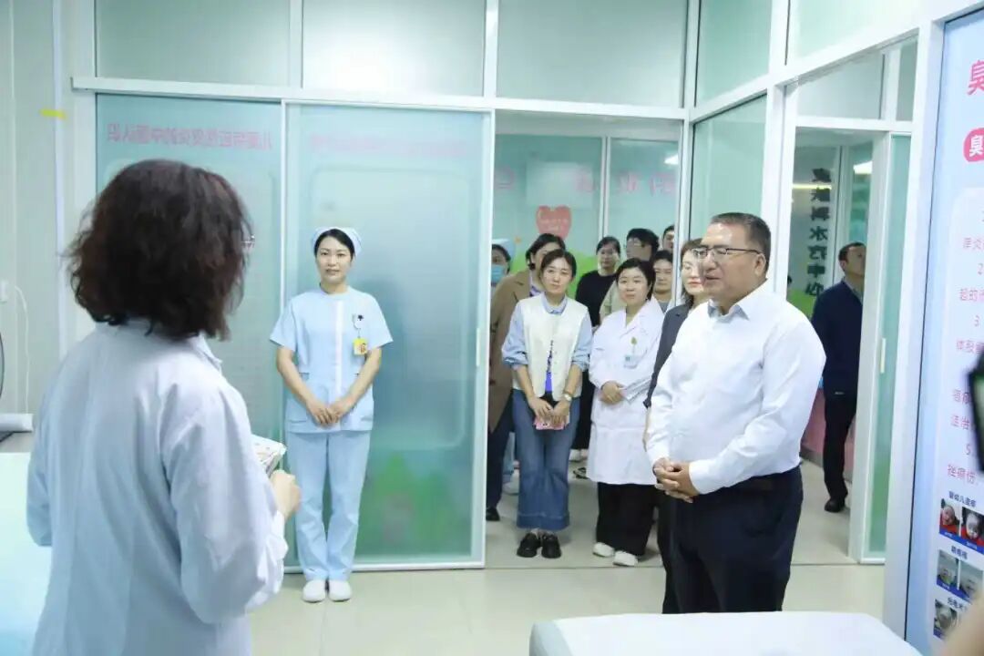枣庄市妇幼保健院皮肤水疗中心正式揭牌成立